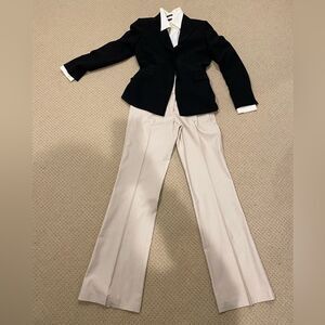ROBERT RODRIGUEZ WIDE LEG READY TO WEAR CHINO VINTAGE CRUISE SEASON SIZE 6